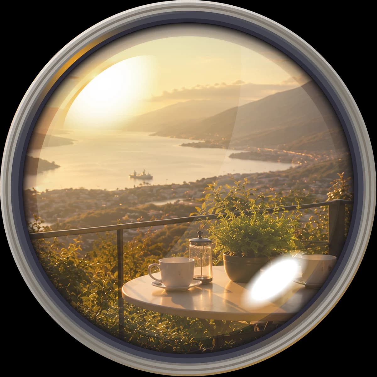 View through Whimscope